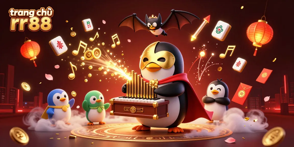 Experience thrilling gameplay at trang chủ rr88 with a dynamic illustration of vibrant casino action and entertainment.