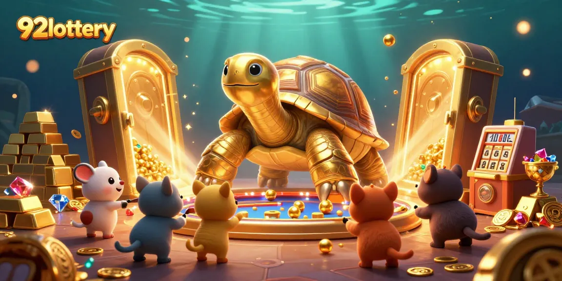 Engage in exciting lottery experiences at 92lottery with vibrant illustrations of fun, treasure-filled gameplay.