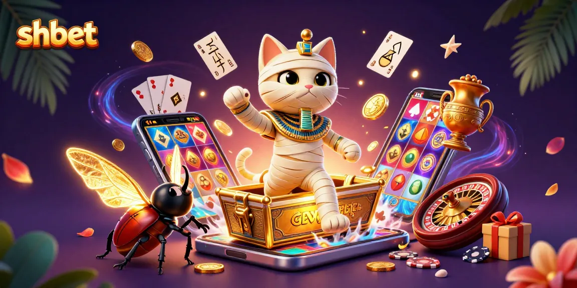 Experience thrilling gameplay at shbet with vibrant slot games and casino elements.